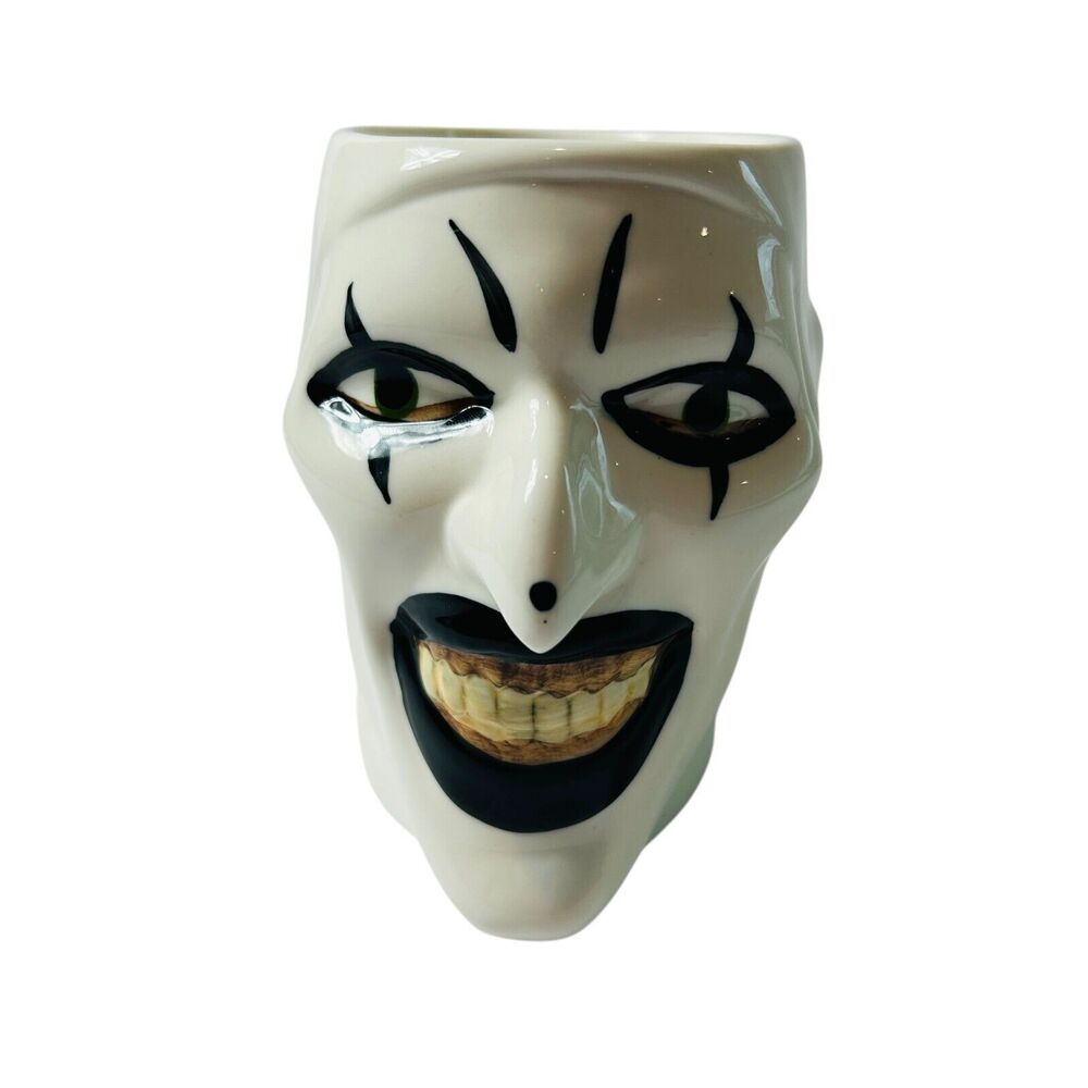 Terrifier Art the Clown Face Coffee Mug 20 oz Surreal Entertainment 2024